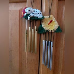 5 for $25 Bundle with Dalmatian & Flower Wind Chimes